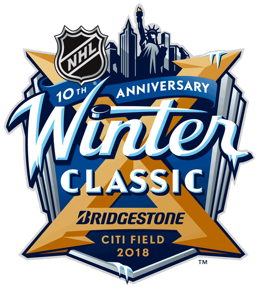 NHL Winter Classic 2018 Primary Logo iron on transfers for clothing